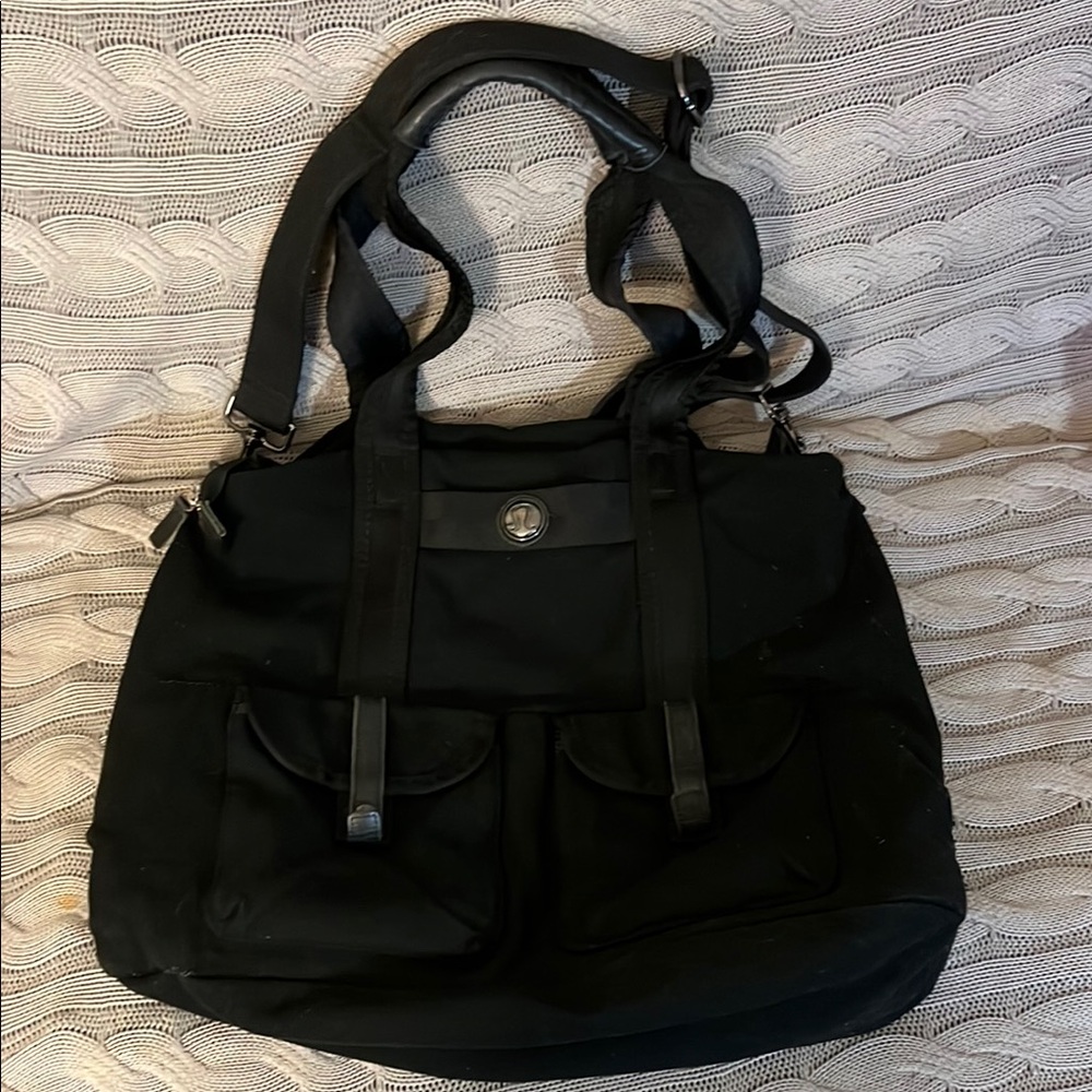 lululemon athletica Black Travel Bag